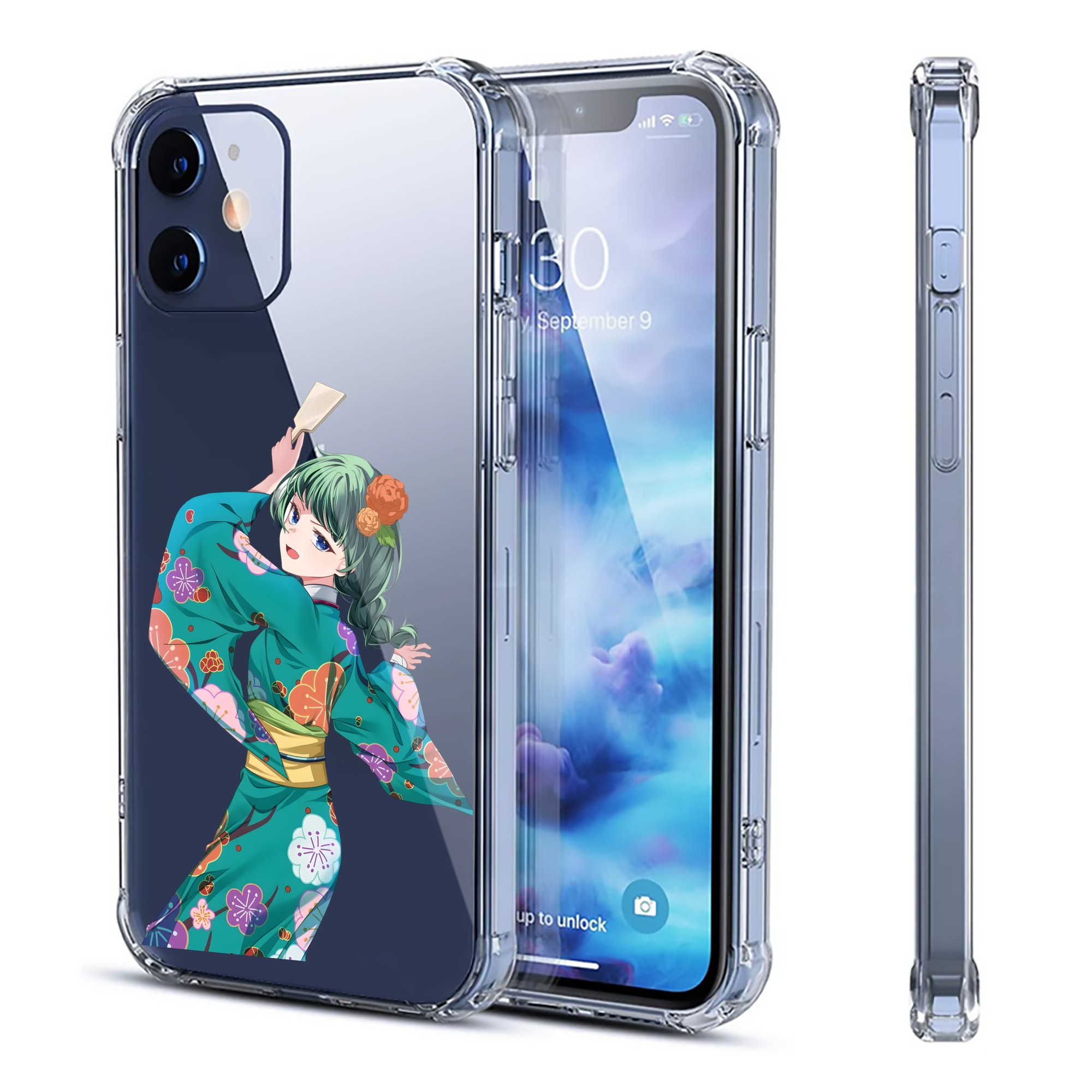 （画像用） 薬屋のひとりごと The Apothecary Diaries 【iPhone 12シリーズ対応】透明スマホケース（クリアソフトケース）